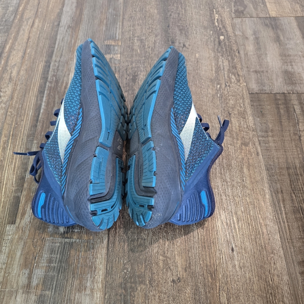 Brooks Adrenaline GTS 22 Titan Teal Gray Athletic  Running Shoes Men  8.5 M D - Picture 9 of 14